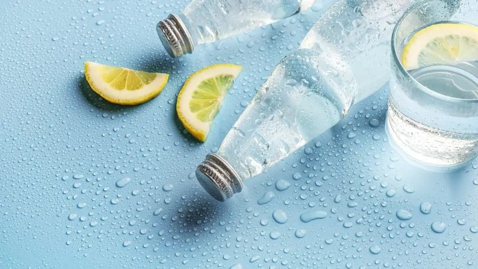 mineral water soda