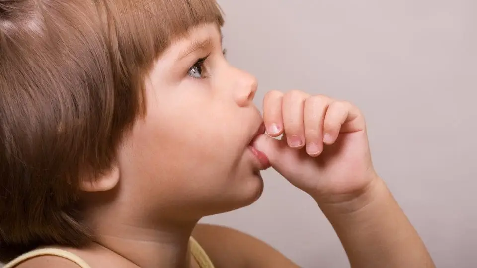 thumb sucking in children